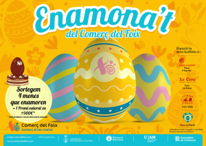 El COMERÃ‡ DEL FOIX comenÃ§a la Campanya de LA MONA:  9ena ediciÃ³ del â€œENAMONAâ€™T DEL COMERÃ‡ DEL FOIXâ€