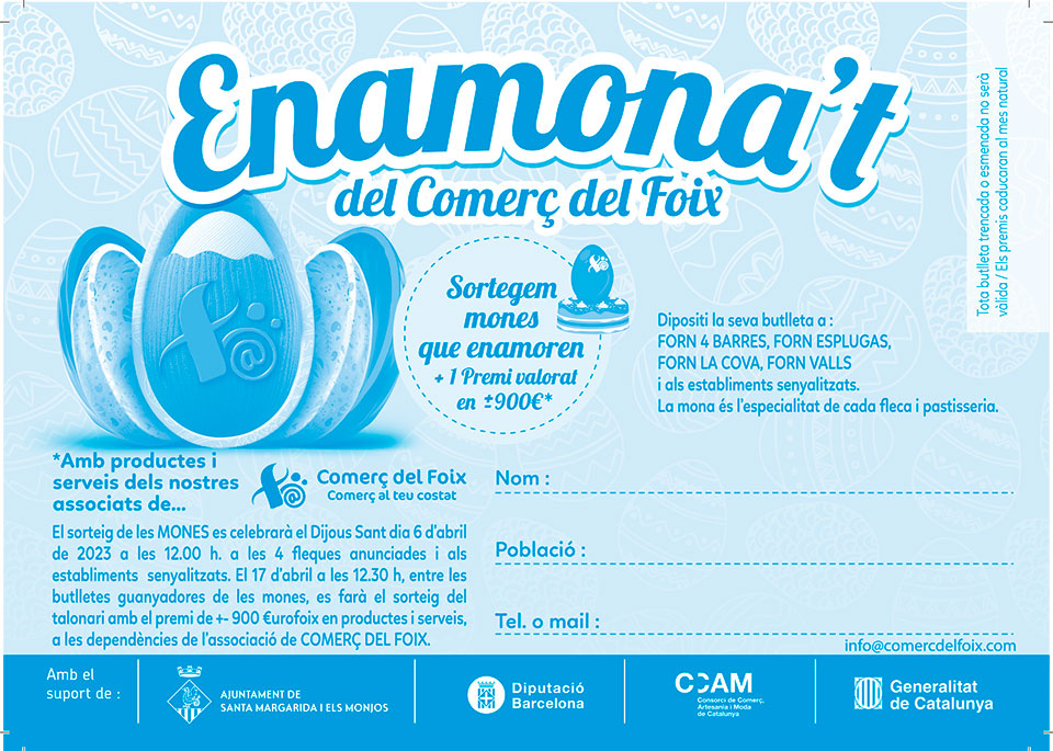 Bulleta Campanya Enamora't 2023...
